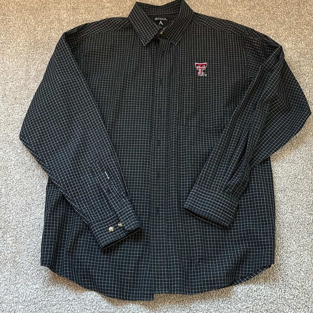 Texas Tech Antigua button down